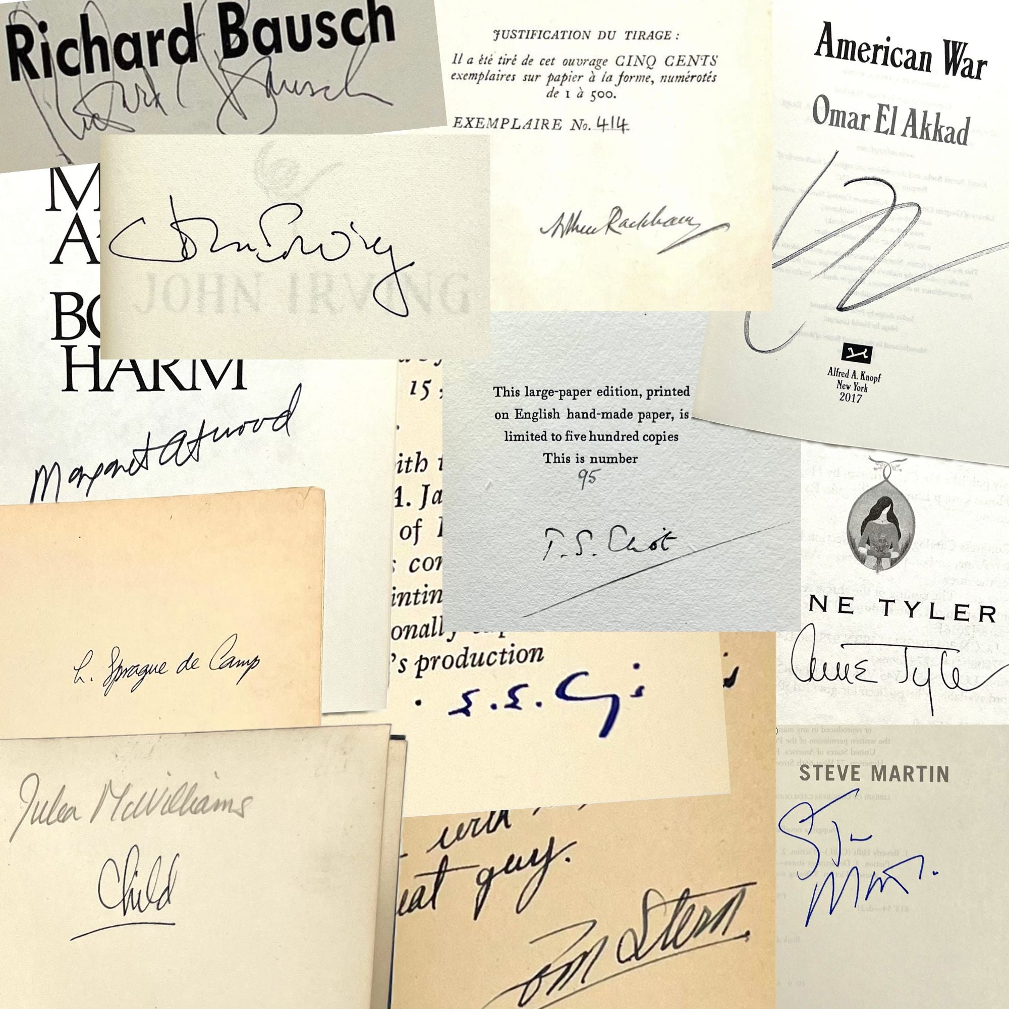 Signed Books