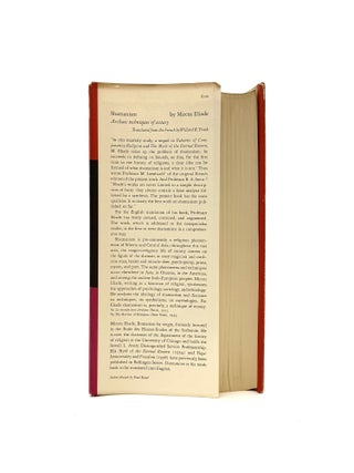 Shamanism: Archaic Techniques of Ecstasy [Bollingen Series LXXVI]