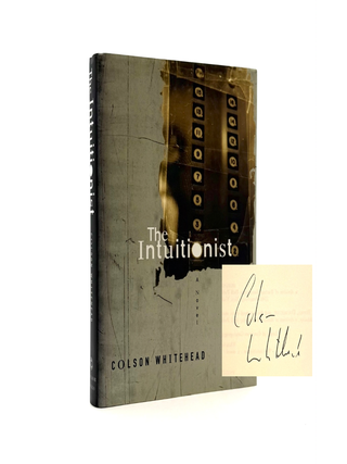 Item #1074 The Intuitionist [Paul Schrader's Copy]. Colson Whitehead