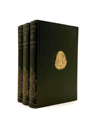 Item #1149 Romola [3 Volumes]; [The Works of George Eliot, Illustrated Cabinet Edition]. George...