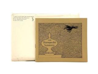 Fantod IV: Three Books from the Fantod Press: The Disrespectful Summons, The Abandoned Sock, The Lost Lions