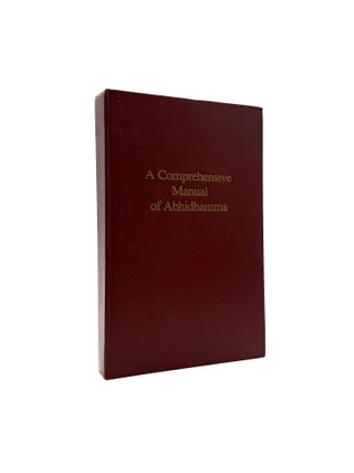 Item #1201 A Commprehensive Manual of Abhidhamma. General, Revised, Original, Bhikkhu Bodhi,...