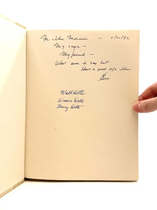 The Dettes A Catskill Legend [Presentation Copy to John Merwin, Signed by Author & Walt, Minnie, and Mary Dette]
