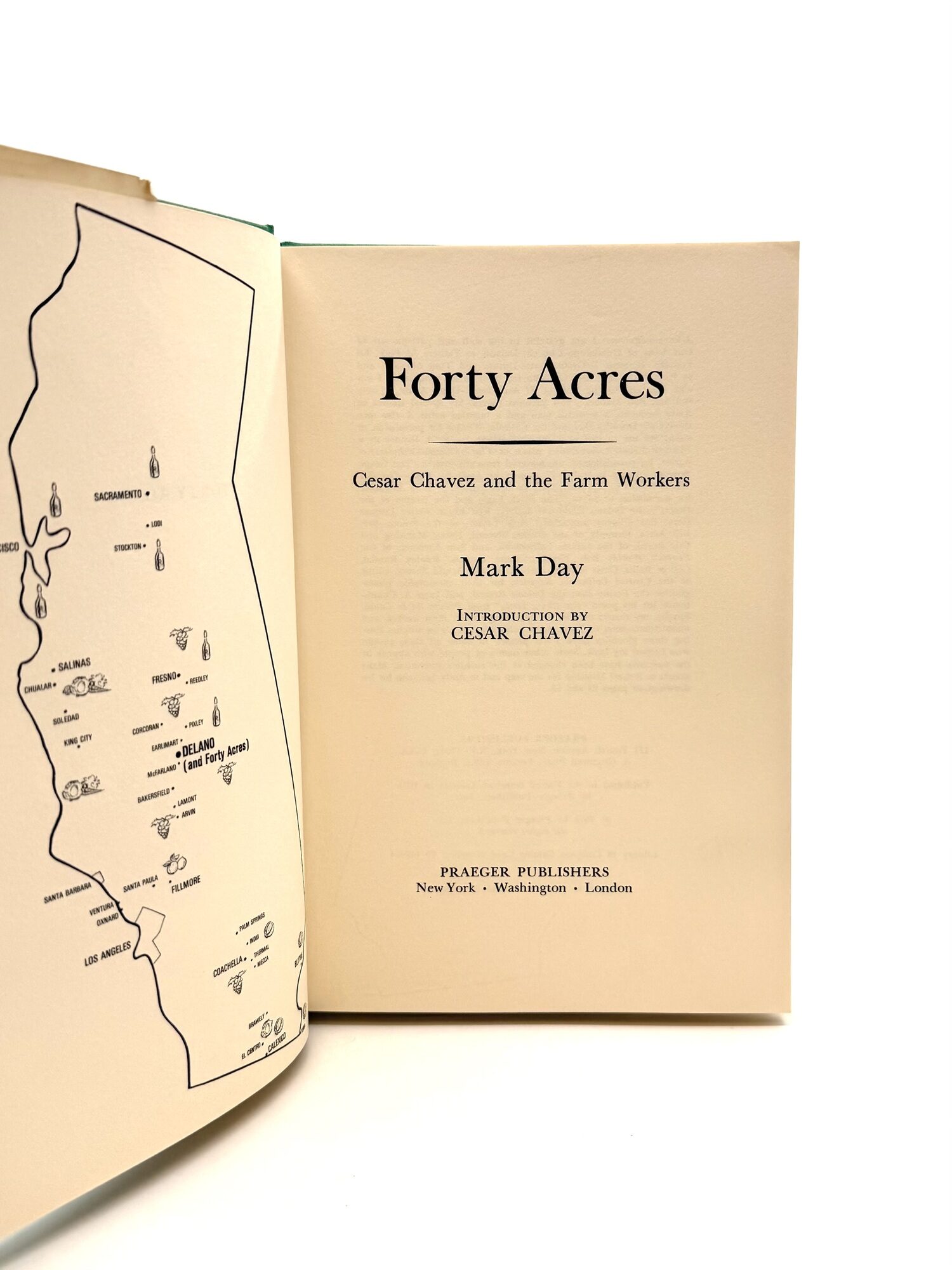 Forty Acres: Cesar Chavez and the Farm Workers | Mark Day, Cesar Chavez ...