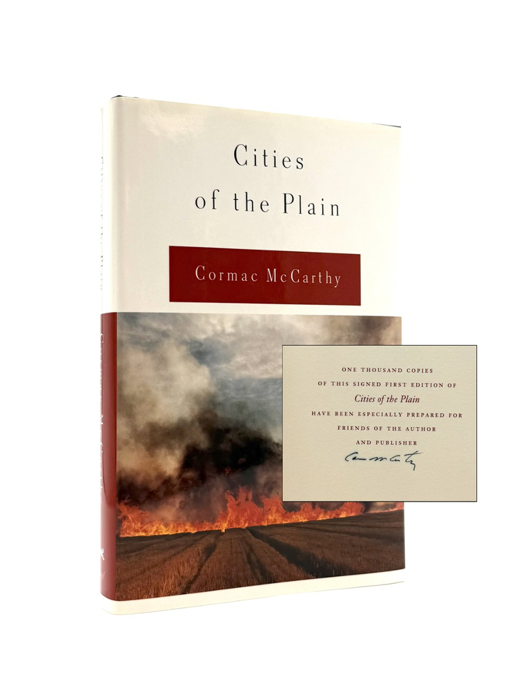 Item #1467 Cities of the Plain. Cormac McCarthy.