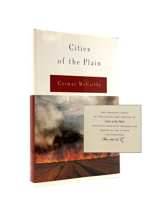 Item #1467 Cities of the Plain. Cormac McCarthy