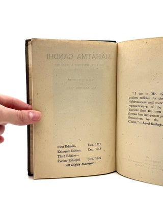 Mahatma Gandhi: His Life, Writings and Speeches