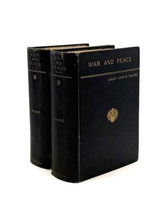 [Works: Nine Volumes]; [Comprised of:] War & Peace; Anna Karenina; Sevastopol & The Cossacks; My Confession & Life & My Religion; Childhood, Boyhood, Youth & What to Do? The Invaders & A Russian Proprietor; Ivan Ilyitch & Family Happiness; The Physiology of War & Power and Liberty & The Long Exile
