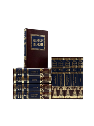 Item #1695 The Midrash Rabbah [Ten Volume Set]. Rabbi Dr. Freedman, Rev. Dr. J. Rabbinowitz,...