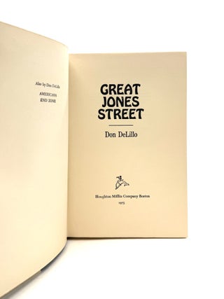 Great Jones Street