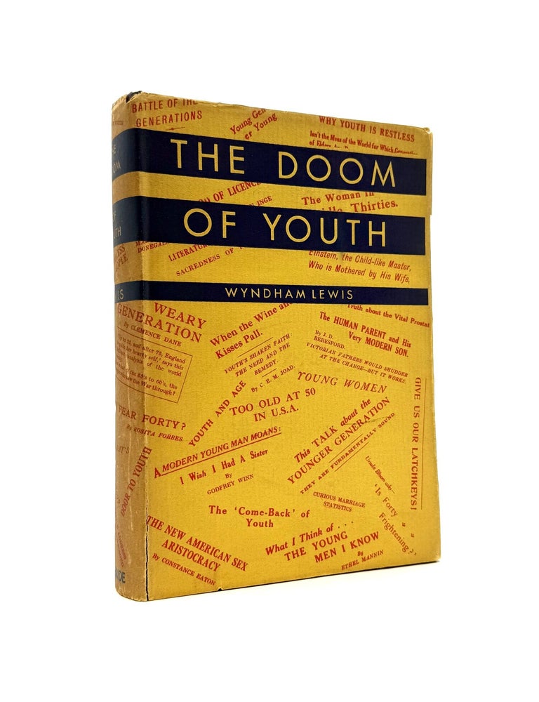 Item #1725 The Doom of Youth. Wyndham Lewis.