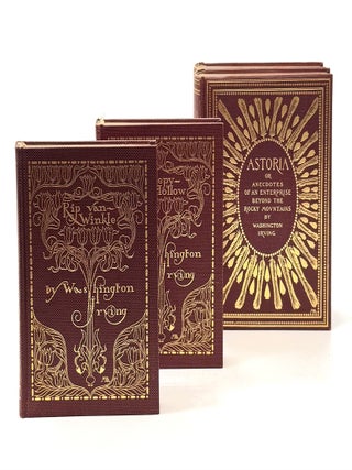 Margaret Armstrong Bindings]; [Works]; [Comprised of]: The Legend of Sleepy Hollow; Rip Van...