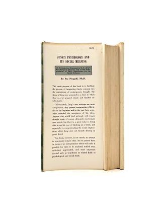 Jung's Psychology and its Social Meaning