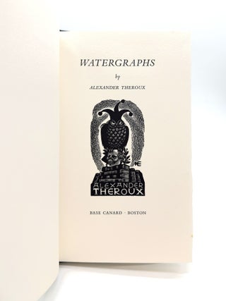 Watergraphs [Signed, Hand-Numbered Edition]