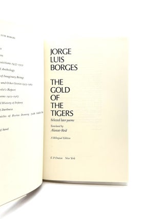 The Gold of the Tigers: Selected Later Poems [Bilingual Edition]