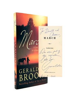 Item #187 March. Geraldine Brooks
