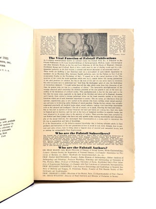 Anthropological and Ethnological Studies in the Strangest Sex Acts in Modes of Love of All Races Illustrated [no 577 of 3000 copies]