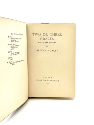 Two or Three Graces and Other Stories