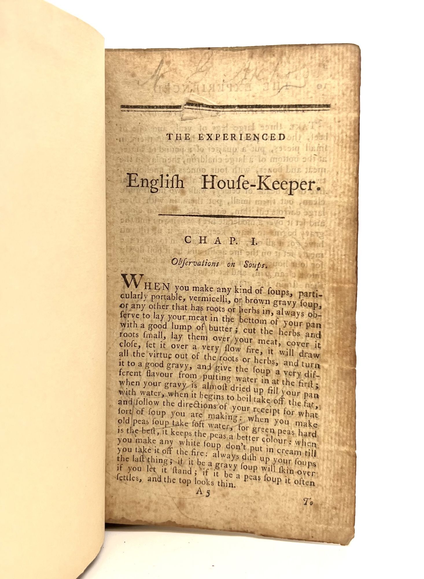 The Experienced English Housekeeper | Elizabeth Raffald | First ...