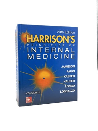 Item #476 Harrison's Principles of Internal Medicine [2 volumes]. Jameson, Fauci, Kasper,...