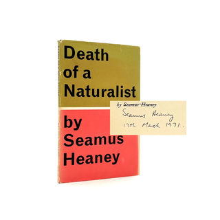 Item #549 Death of a Naturalist. Seamus Heaney