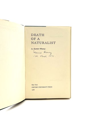 Death of a Naturalist