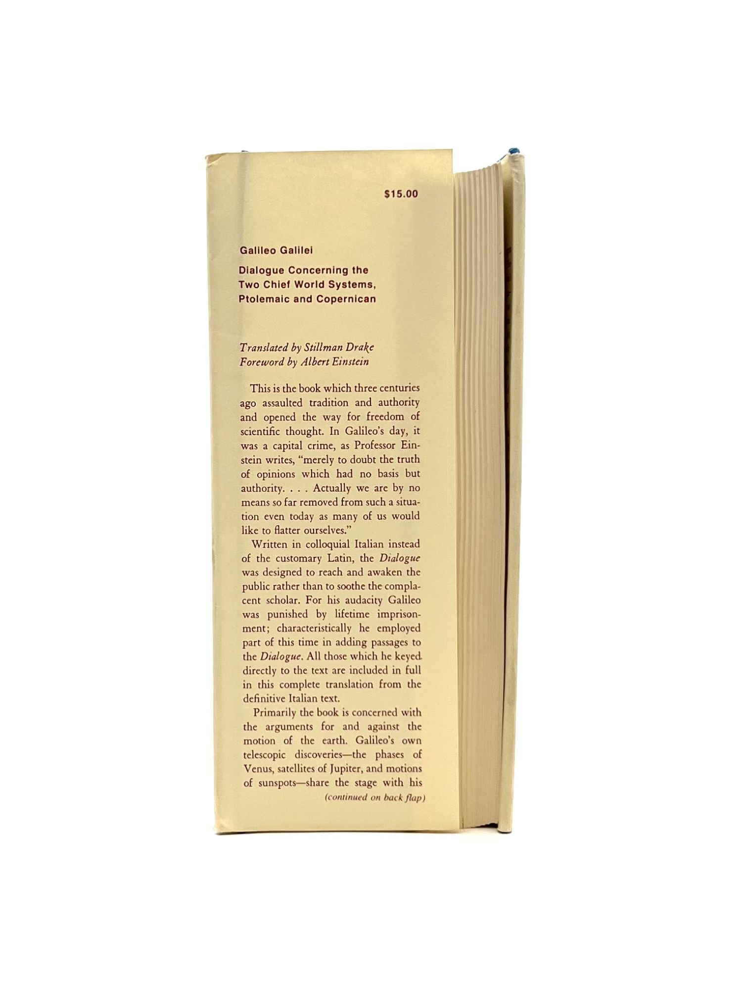 Dialogue Concerning the Two Chief World Systems | Galileo Galilei ...