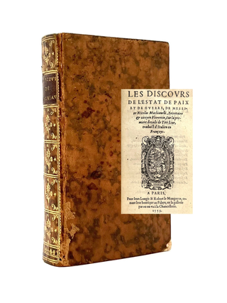 Item #727 Les Discours de l'estat de Paix et de Guerre [Discourses on the First Decade of...