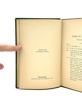 Letters of Emily Dickinson [Complete in Two Volumes]