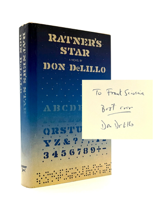 Item #819 Ratner's Star. Don DeLillo