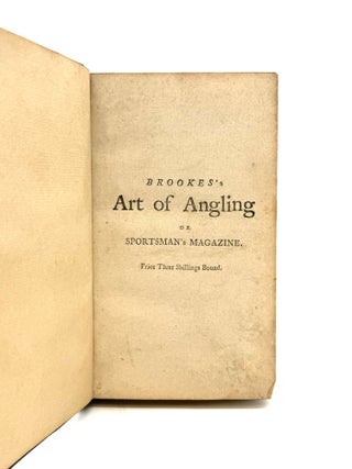 The Art of Angling; In Two Parts