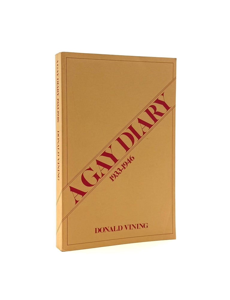 Item #840 A Gay Diary 1933-1946. Donald Vining.