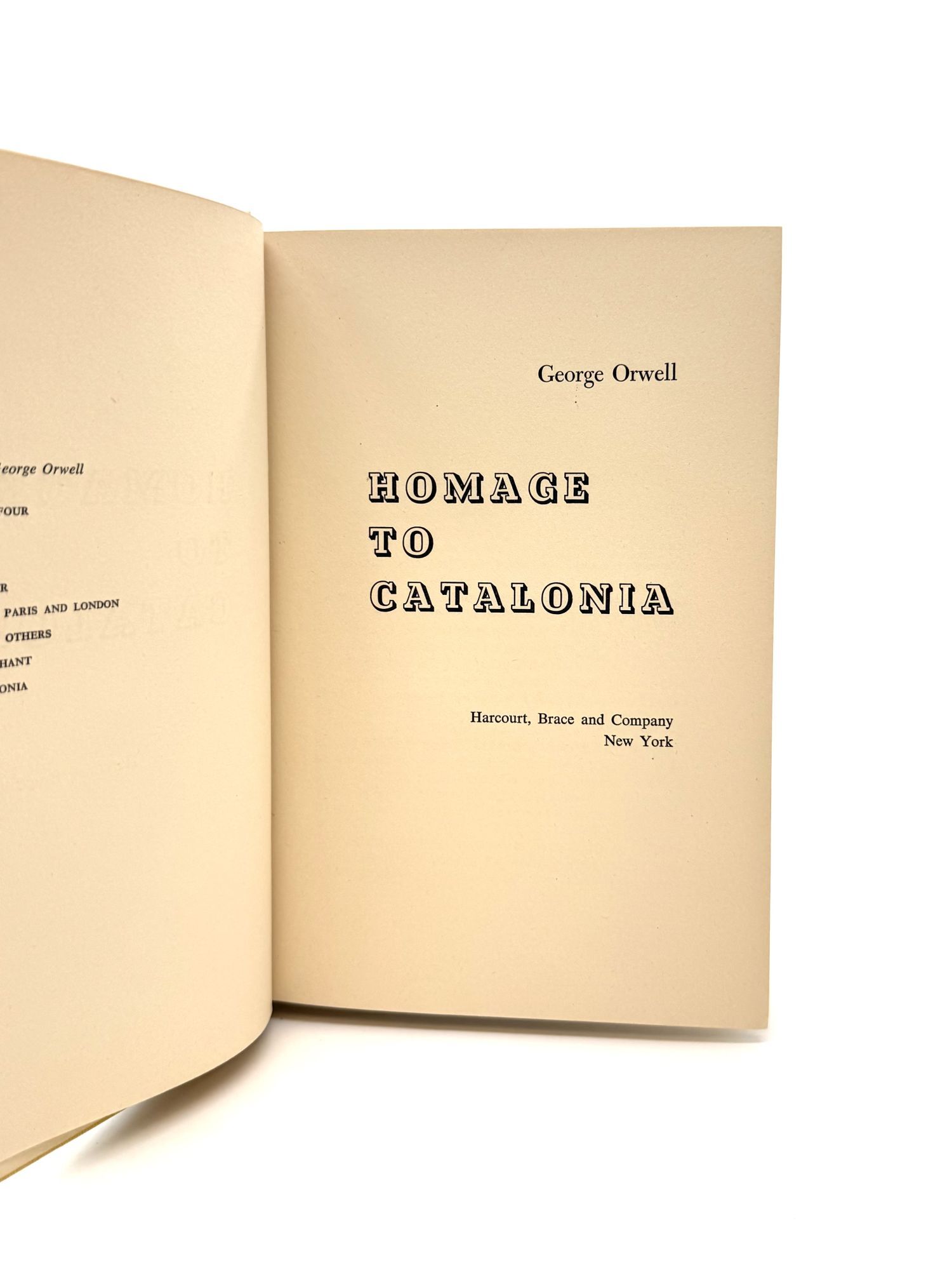 Homage to Catalonia | George Orwell, Lionel Trilling, Introduction ...