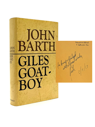 Item #922 Giles Goat-Boy. John Barth