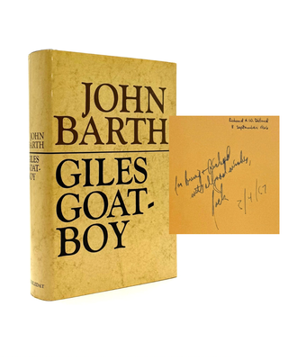 Item #922 Giles Goat-Boy. John Barth