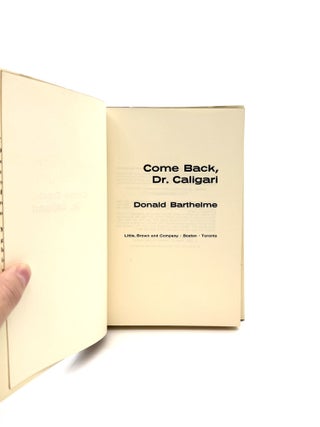 Come Back, Dr. Caligari