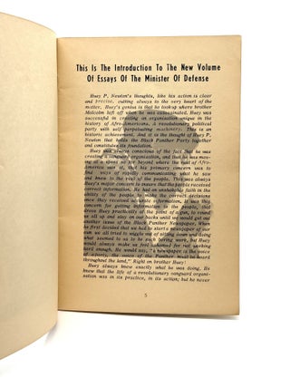 The Genius of Huey P. Newton